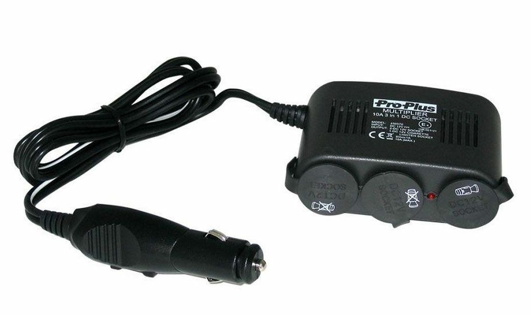 ProPlus USB 3fach-Steckdose 12V