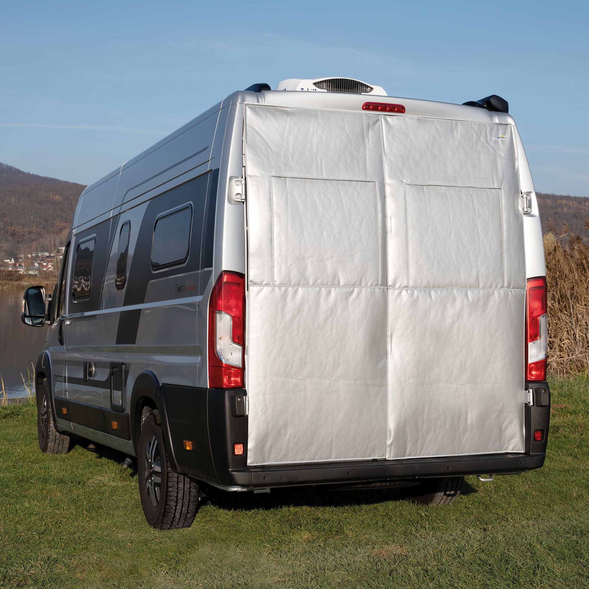 Wigo Heck-Isoliermatte Heck Breaker ohne Ausschnitt für Fiat Ducato ab Bj. 2006/07