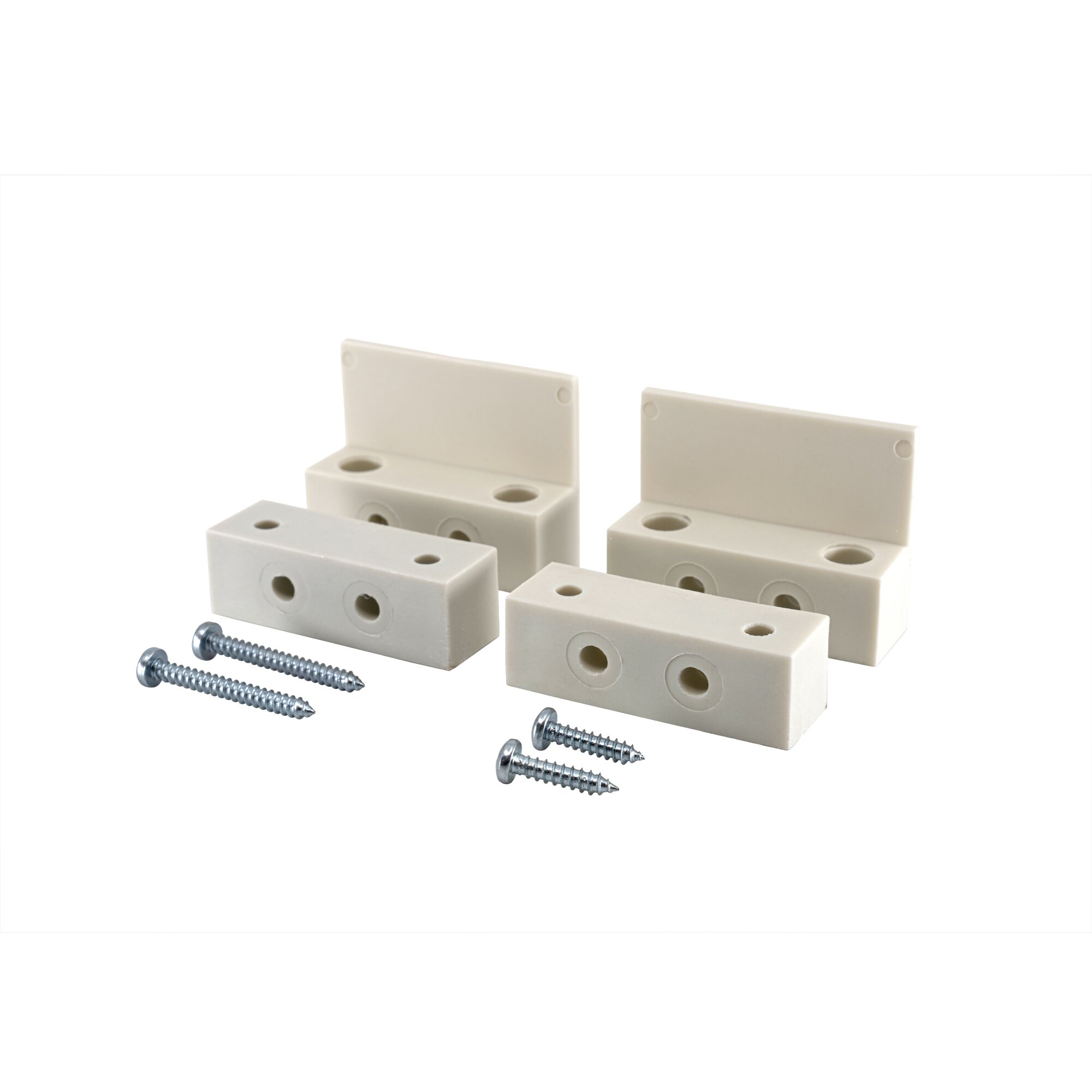 Thitronik Montageadapter für Funkkontakte 2er, weiss