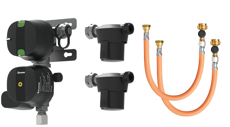 Truma DuoControl CS vertikal Set(DuoContror vert.2Gasfilter2xHD Schl.)