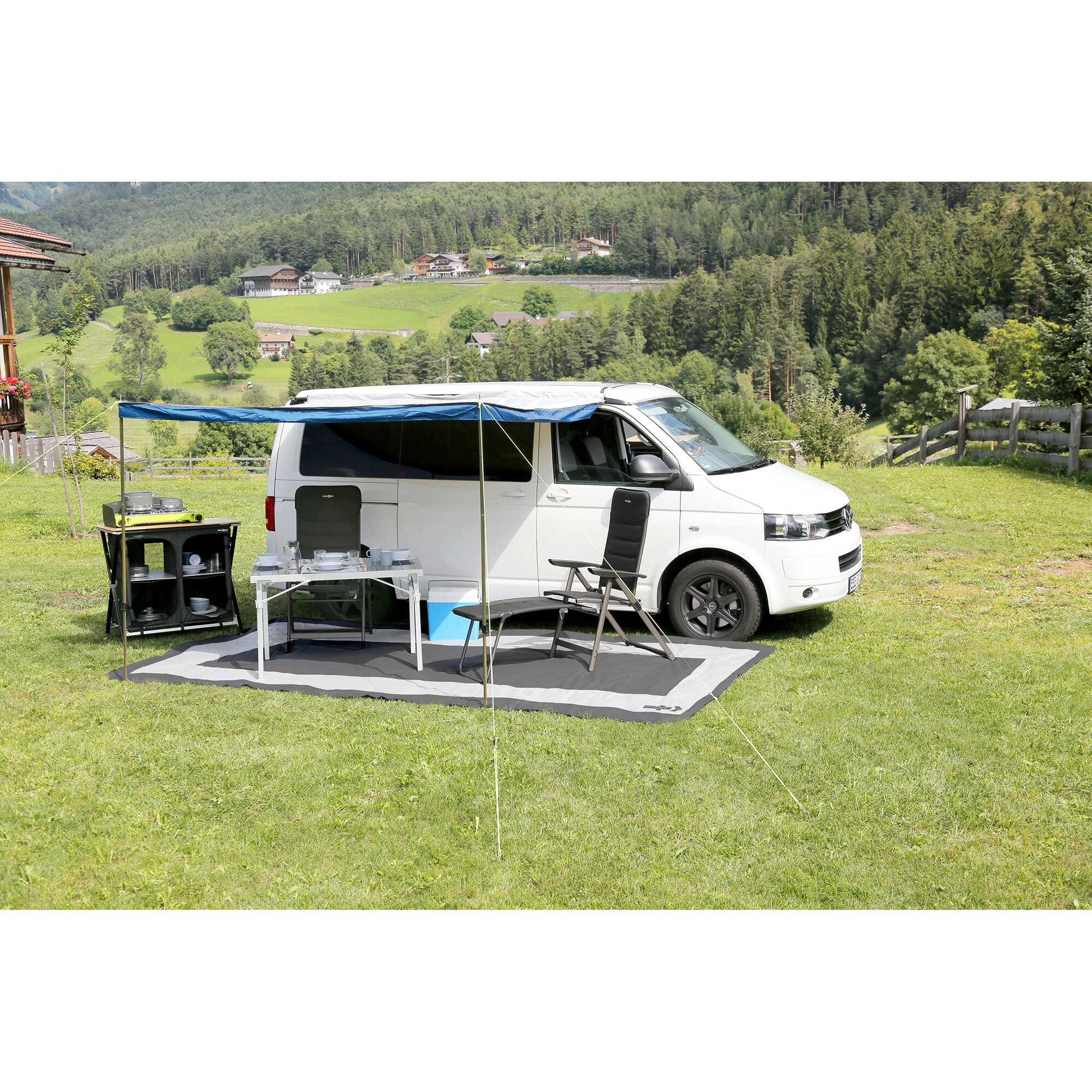 Brunner Zeltteppich Balmat, 5 x 2,5 m