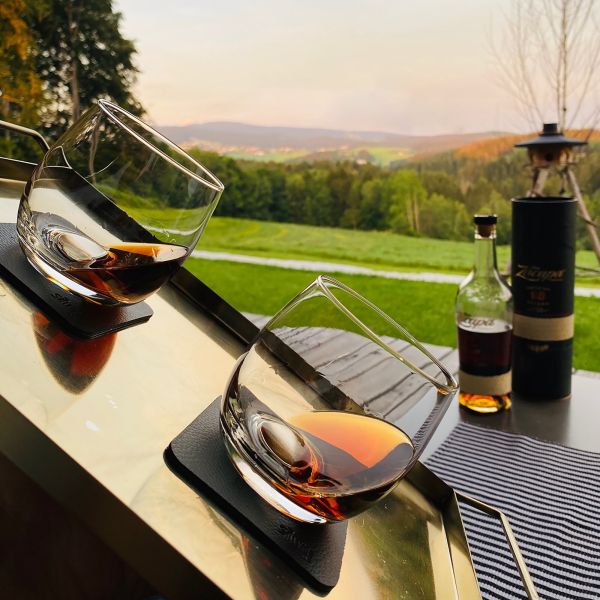 Silwy Magnet-Whiskyglas Kristallglas 250ml / 2-Set
