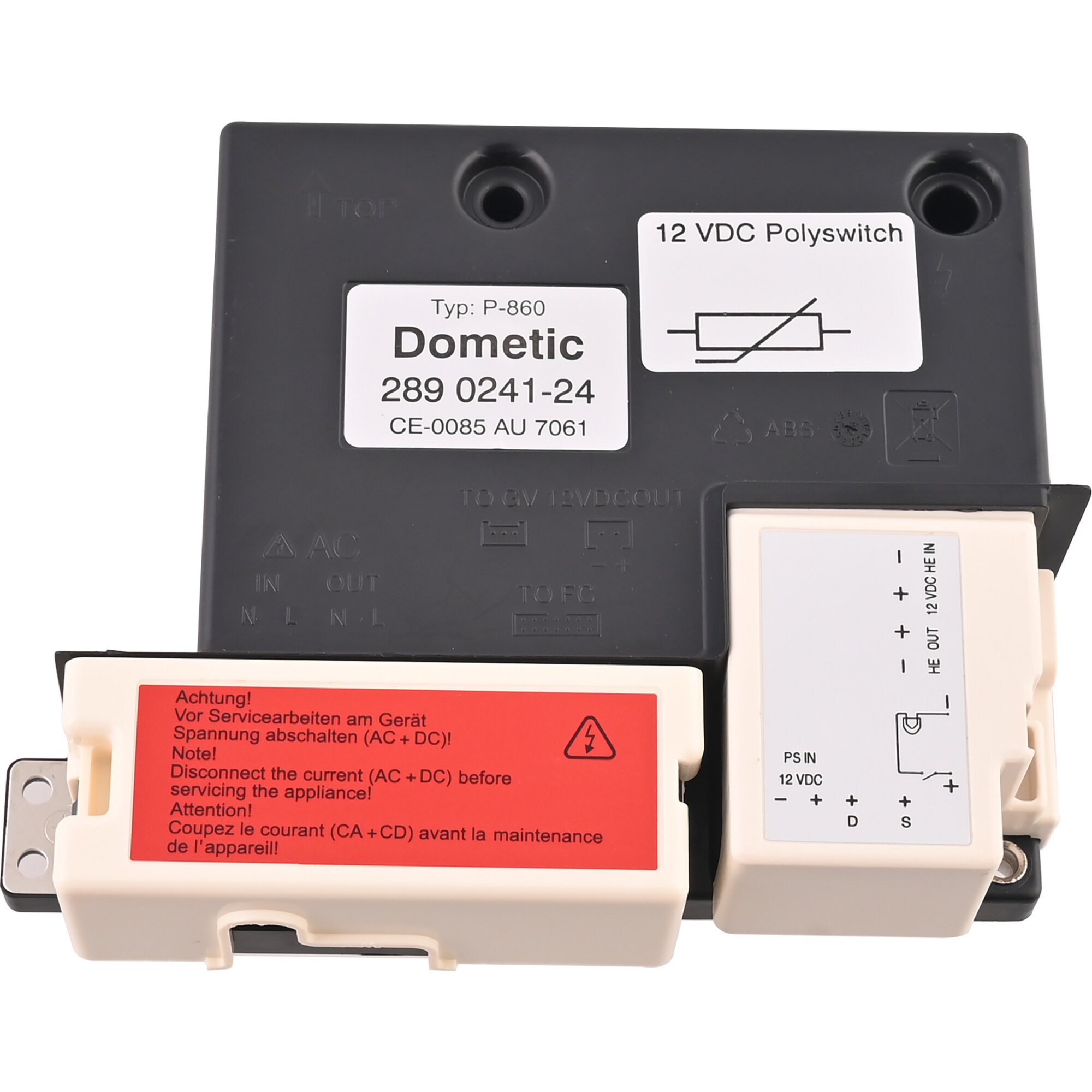 Dometic Anschlussblock komplett, MES 4 / AES 4 für Dometic-Kühlschränke