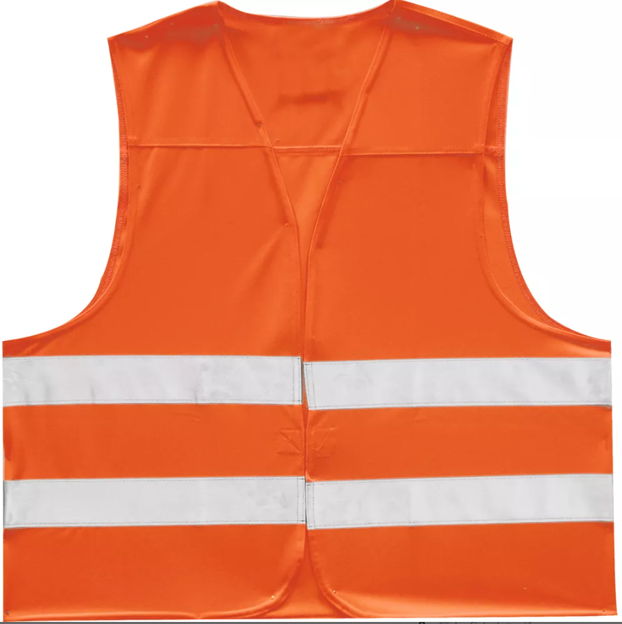 Petex Sicherheitsweste orange / für Erwachsene