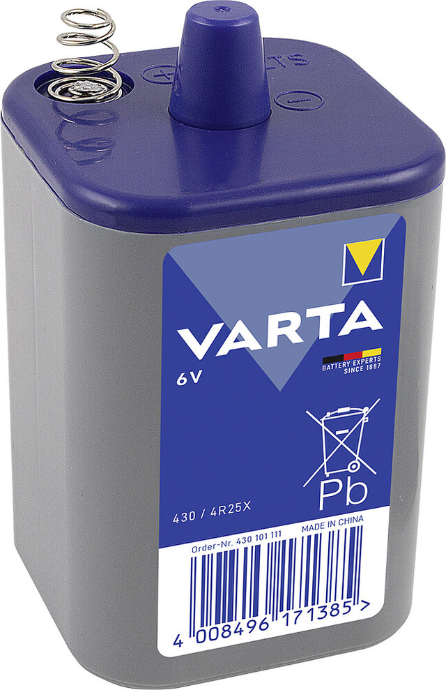 VARTA Blockbatterie 430 / 6V / Typ 4R25X