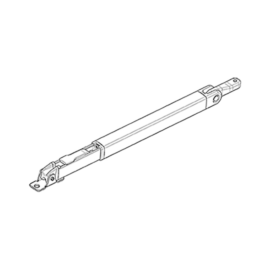 Stützfuss für Markisen Dometic PW 1000, PW 1100, PW 1500 und PR 2000