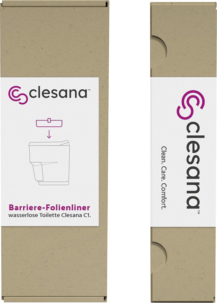 Clesana Barriere Folienliner für C1 Toilette