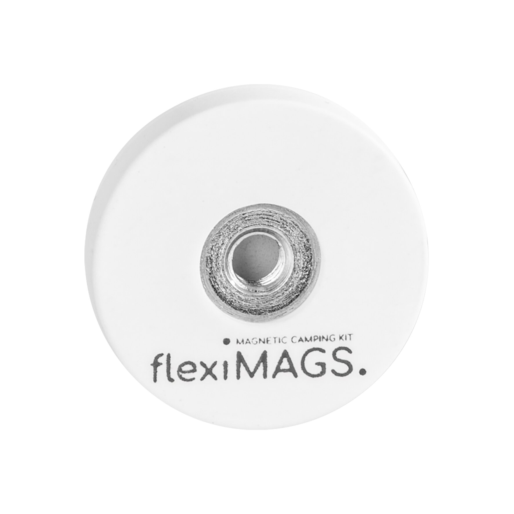 flexiMAGS Magnet rund flexiMAGS, weiss, 22 mm, flexiMAG-22, 4er Set