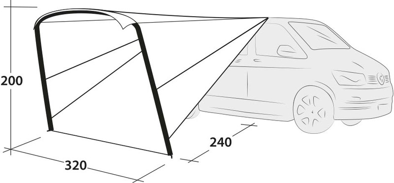 Outwell Sonnendach CANOPY AIR