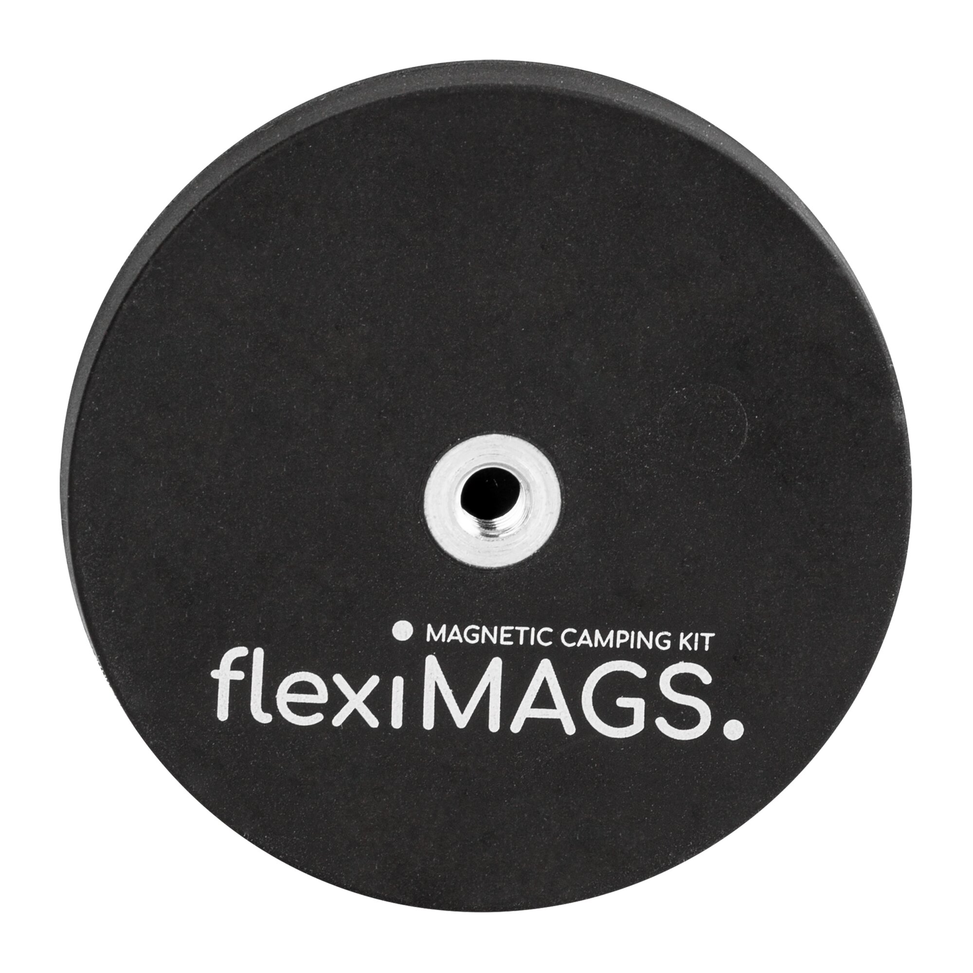 flexiMAGS Magnet rund flexiMAGS, schwarz, 57 mm, flexiMAG-57, 2er Set