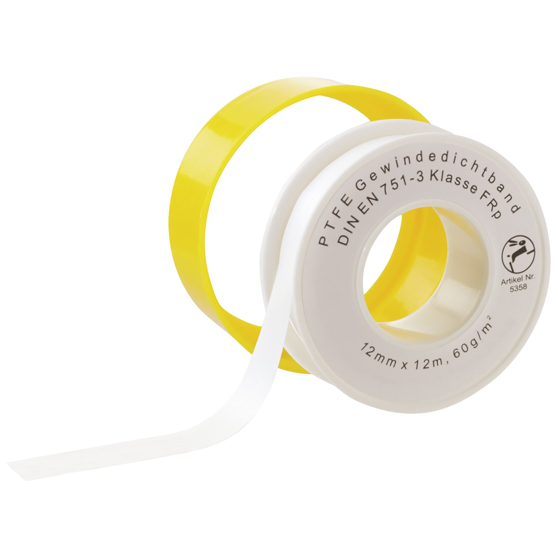 GOK Teflonband 0,1mm, Rolle = 12 m