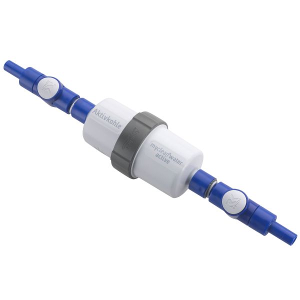 Reich Aktivkohlefilter Einbauset myclean®water active, UniQuick, beiseitig gerade