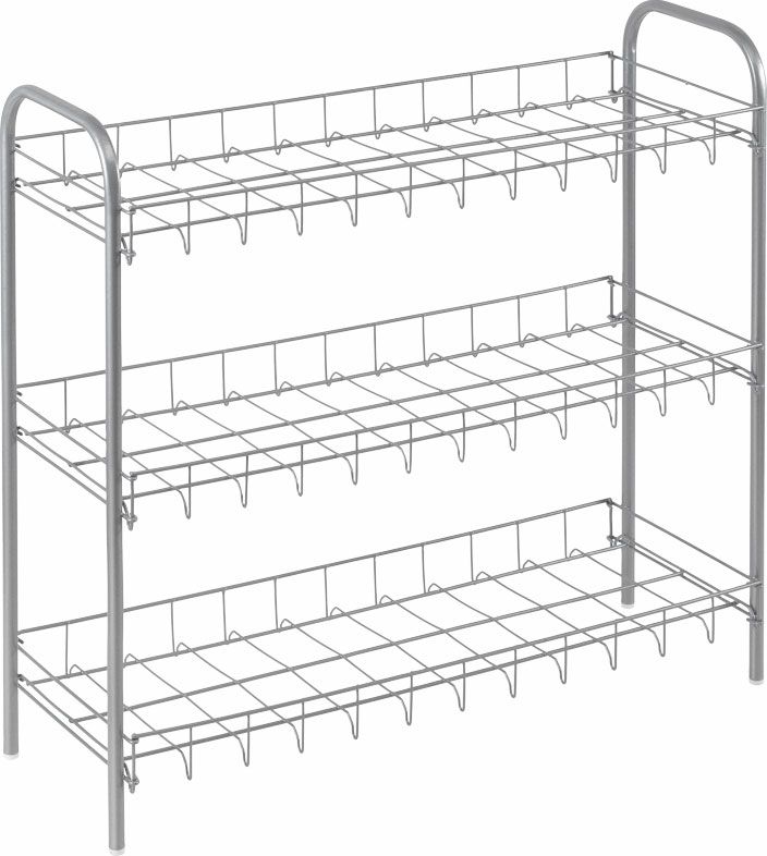 Metaltex Schuhregal Sprinter 3-Etagen 9 Paar
