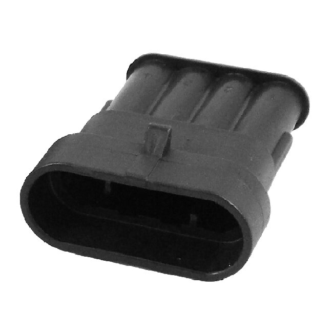 Superseal Stiftgehäuse, 4, 4 Pol