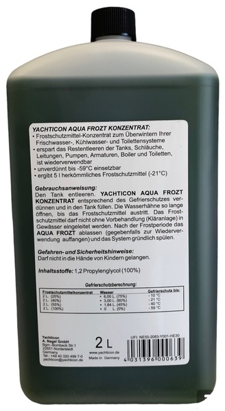 Yachticon Frostschutz Konzentrat 2l