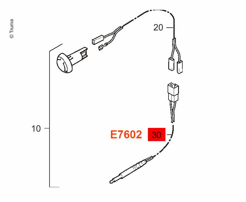 Truma Adapterkabel mit Klinke 3.5mm