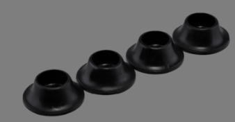 Heusser Bodenteller für Zeltstangen ø5cm / 4er