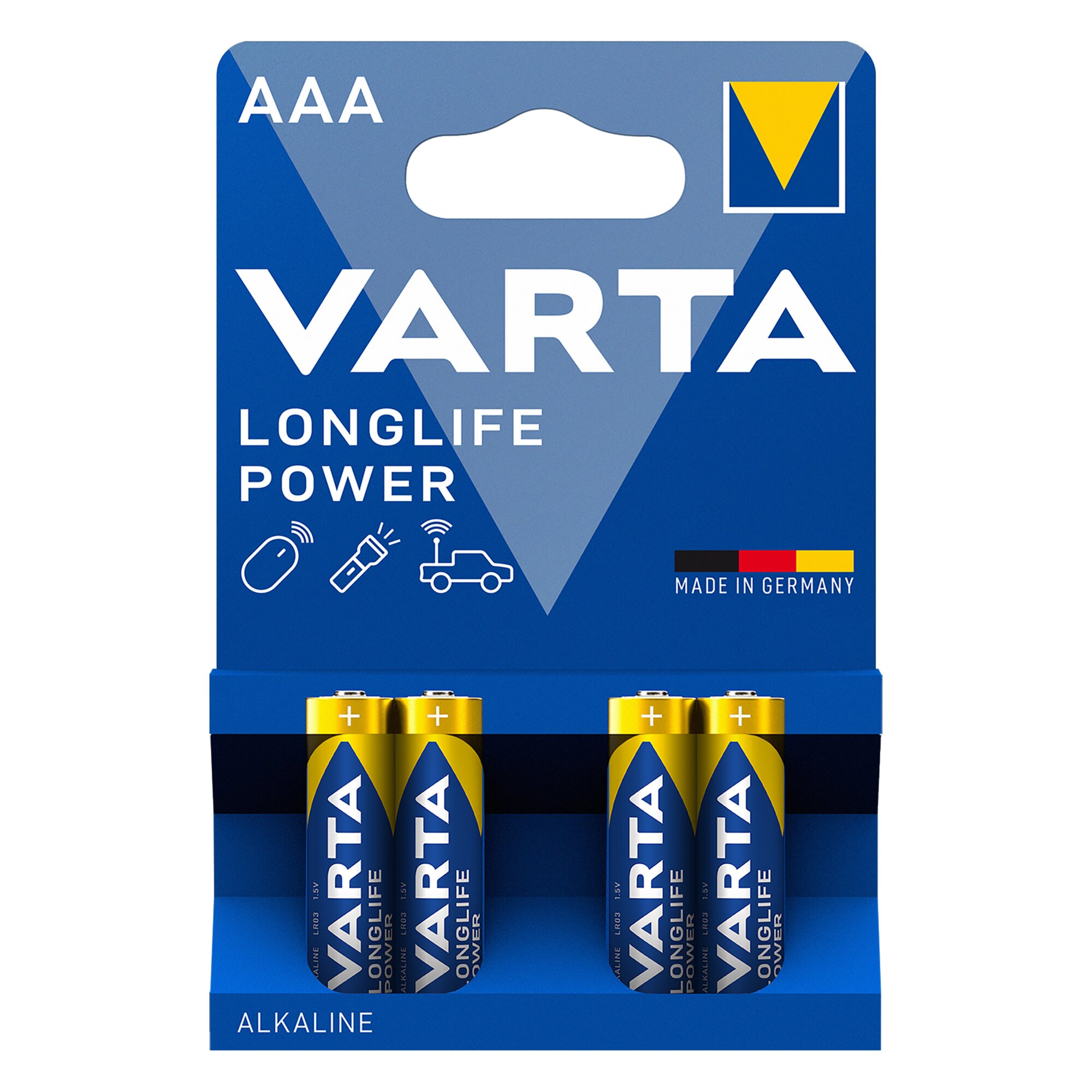 VARTA Batterie Longlife Power AAA BL3