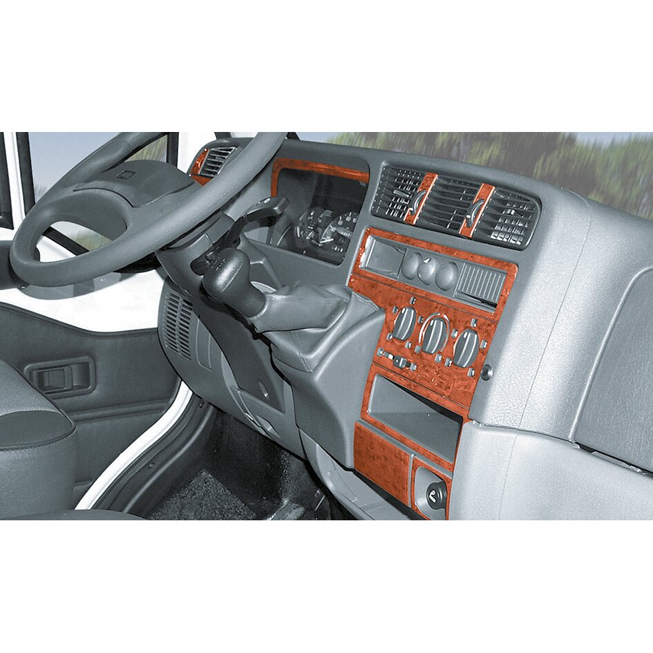 Armaturenbrett-Veredelung Wurzelholz für Ford Transit Bj. 2006/05 - 2014/04, ohn