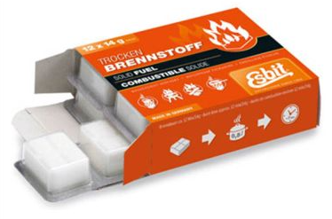 Esbit Trockenbrennstofftabletten für Taschengrill 12er