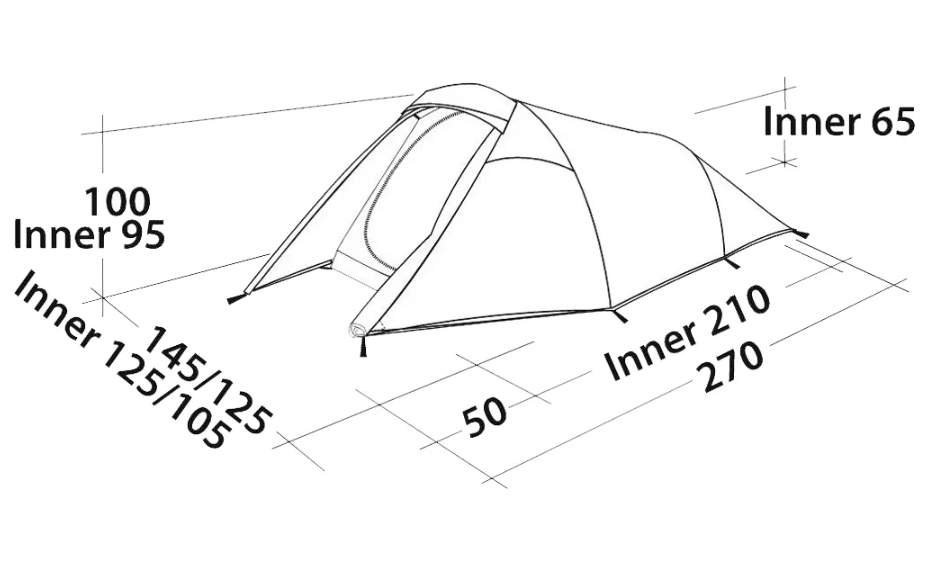 Easy Camp Tunnelzelt ENERGY 200 