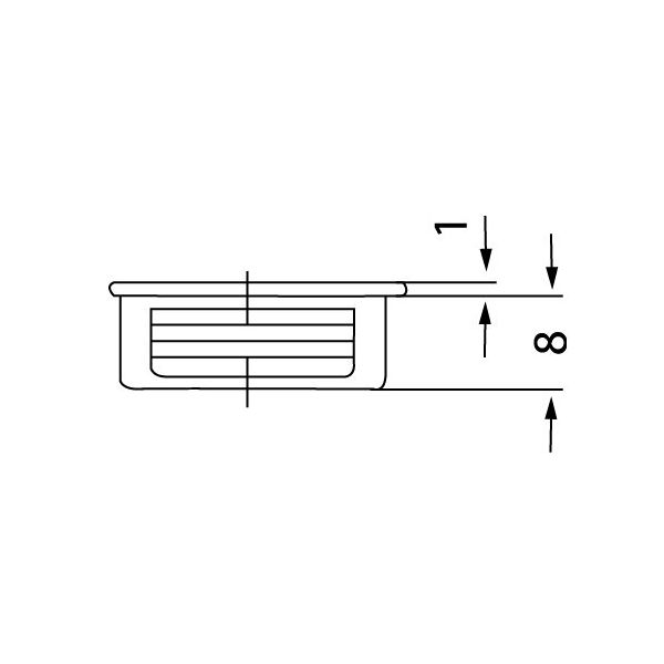 Lippert Möbelverbinder PVC 5er