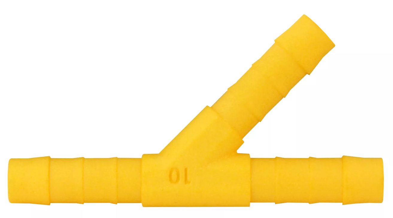 Lilie Y-Abzweig-Verbinder ø10mm WeissGELB® / 2er