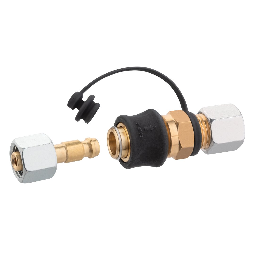 GOK Steckkupplung Set Typ SKU-QR, RVS 8 x SKU und STN x RST 8