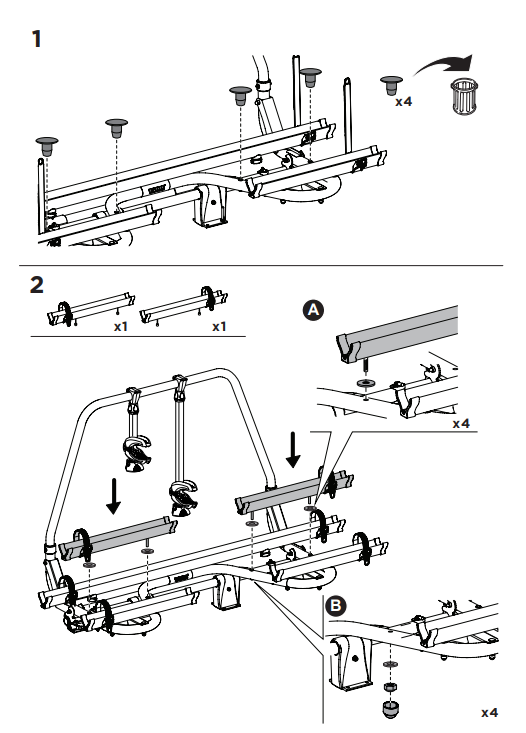 Thule Erweiterung-Satz für 3 Bike