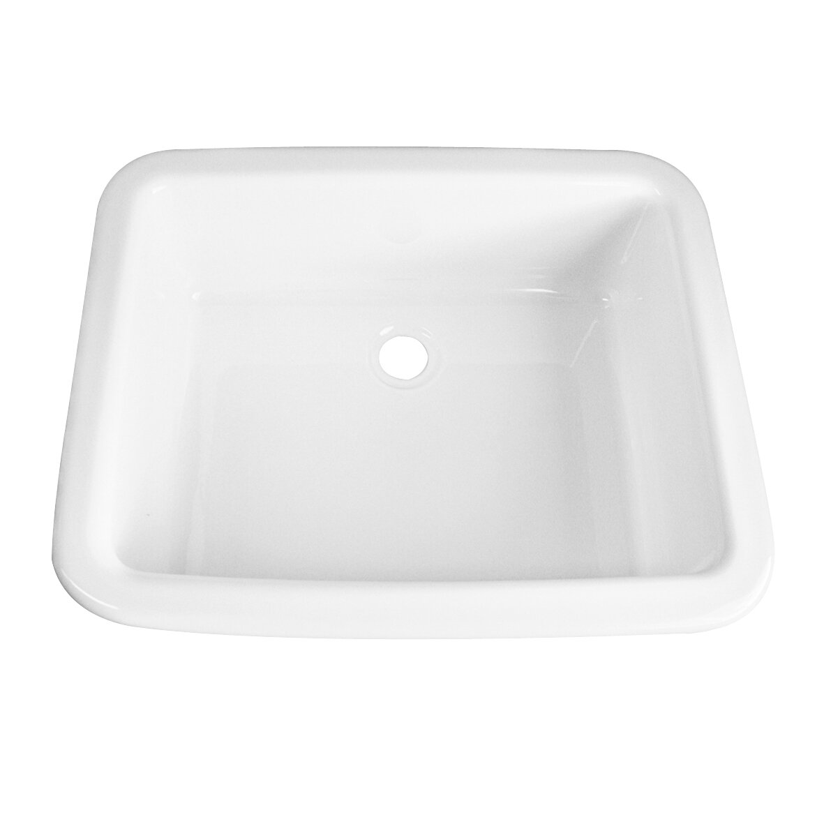 Comet Waschbecken mini 350x280, Tiefe120mm, weiss