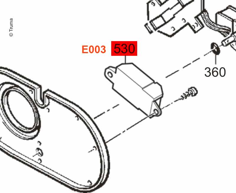 Truma Zünder 12V für E2400/E4000