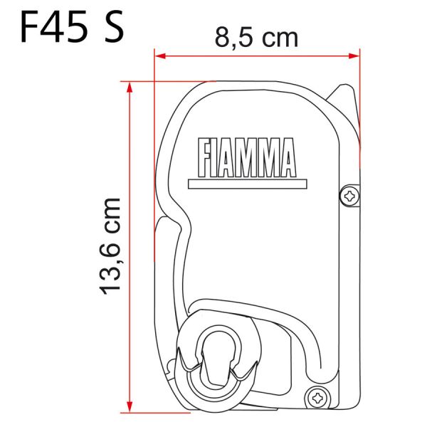 Fiamma Wandmarkise F45s / 4m  