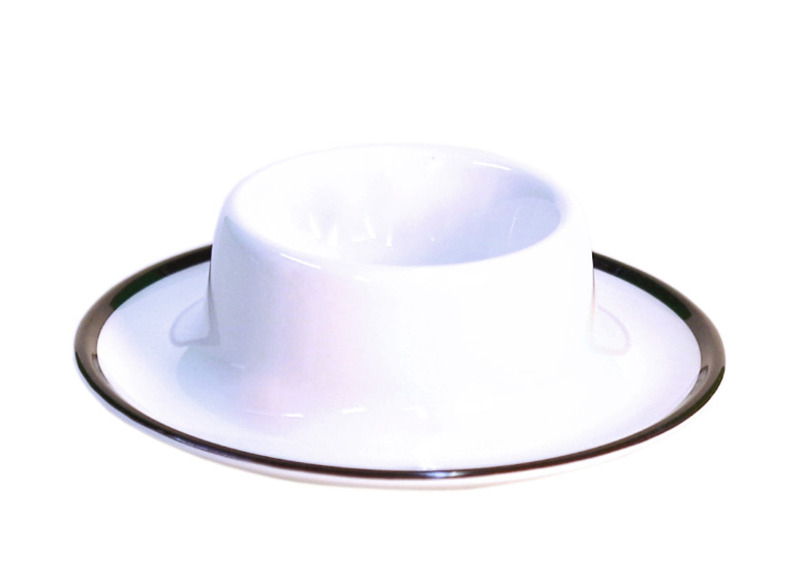 Gimex Eierbecher LINEA schwarz, 4er