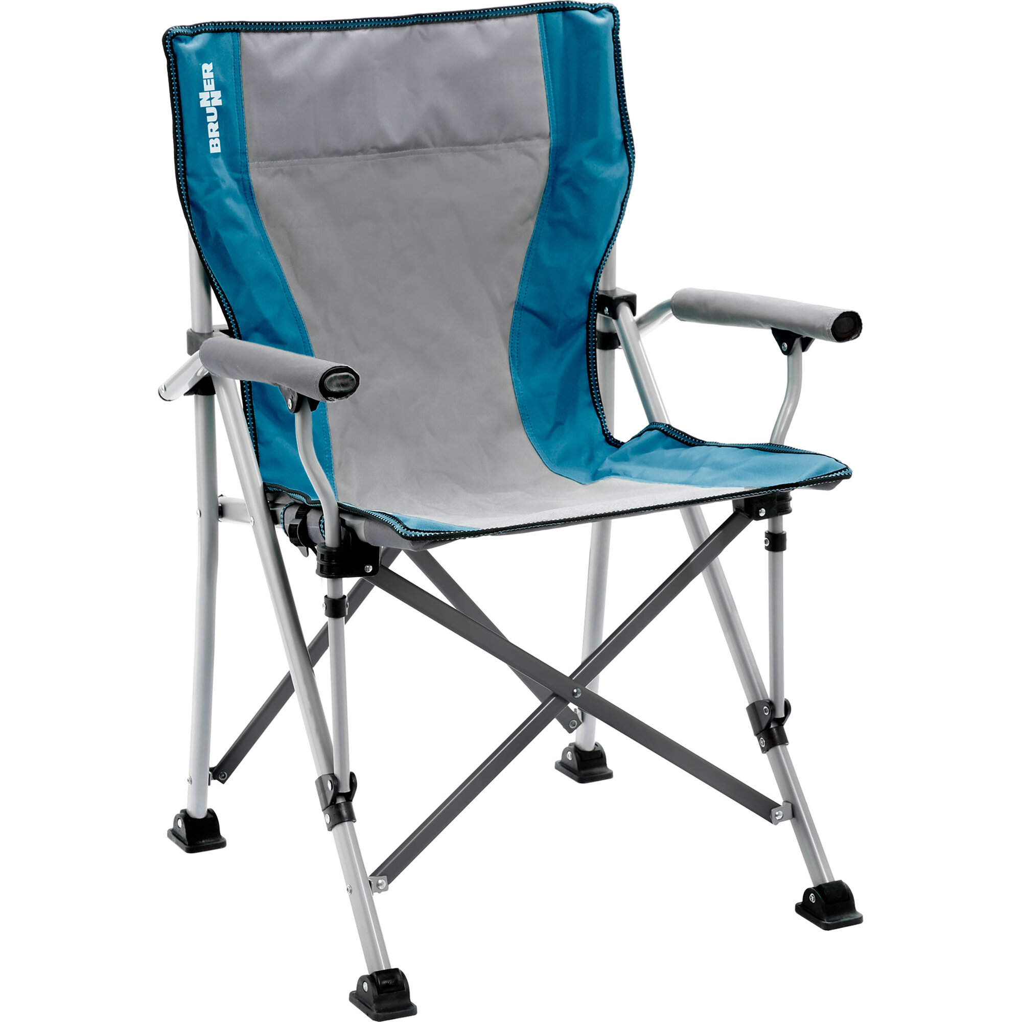Brunner Faltstuhl Raptor, grau / blau