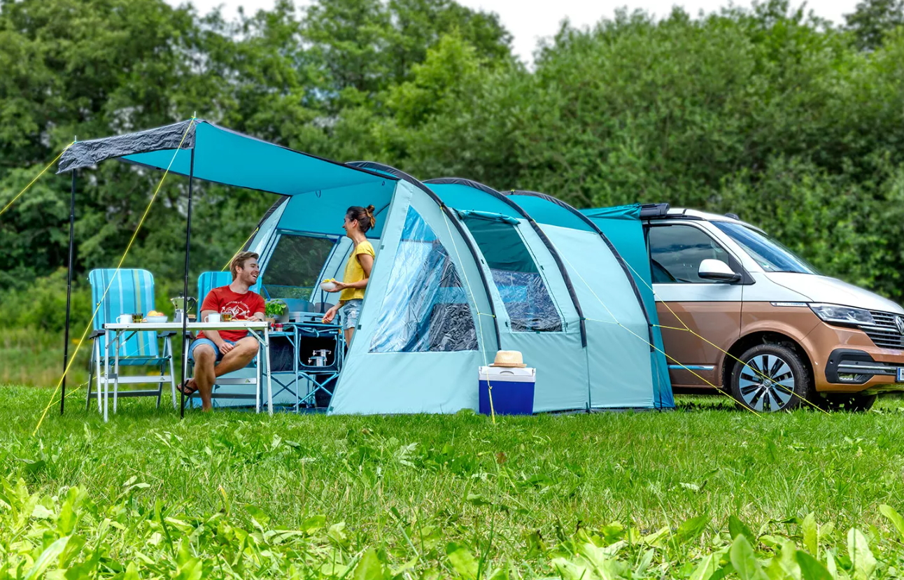 Camptime Busvorzelt JUPITER freistehend / **Ausstellmodel**
