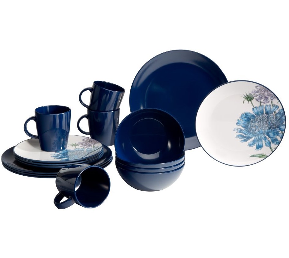 Gimex Geschirr-Set CHRYSANTHEME 16tlg.