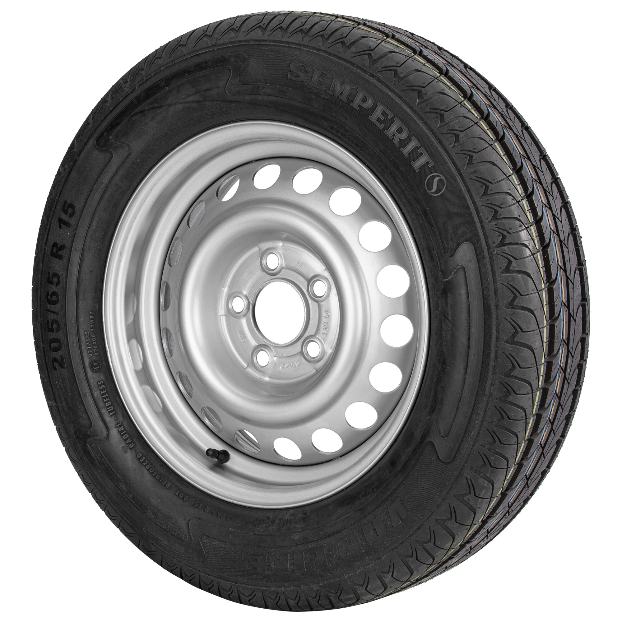 Reserverad für Wohnwagen, Mutter: o, LZ 5, 205/65 R15 XL (5 ½ J x 15)