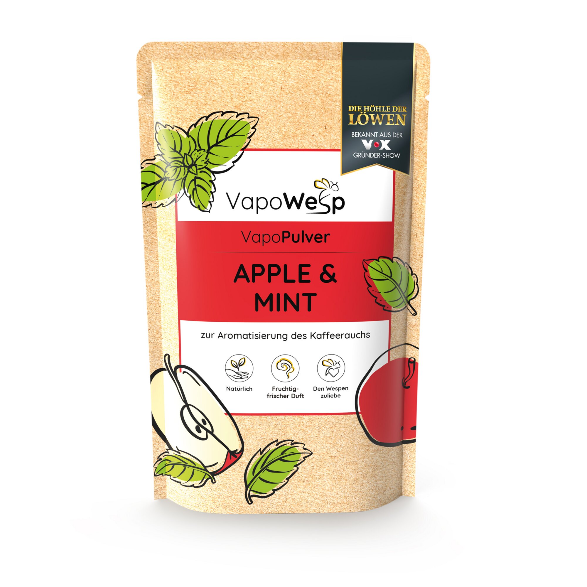 VapoWesp VapoPulver Kräutermischung Apfel & Minze