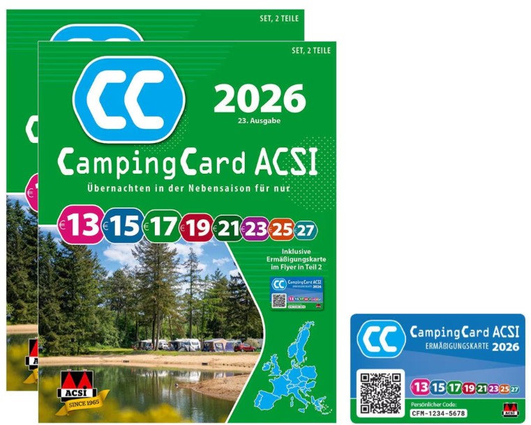 ACSI CampingCard 2026 - Deutsch