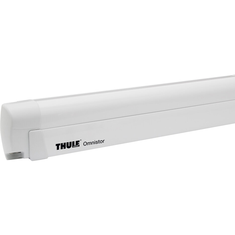 Thule Wandmarkise Omnistor 8000,, 4m, Mystic Grau, Gehäuse weiss
