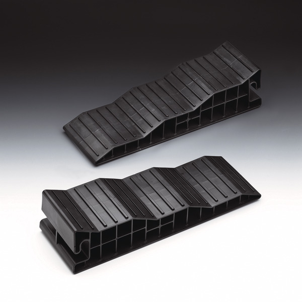 Froli Stufenkeil 10.5cm, 2er, schwarz, inkl. Tasche