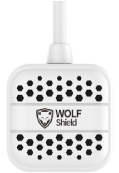 Wolf Shield Gaswarn-Zusatzsensor / weiss