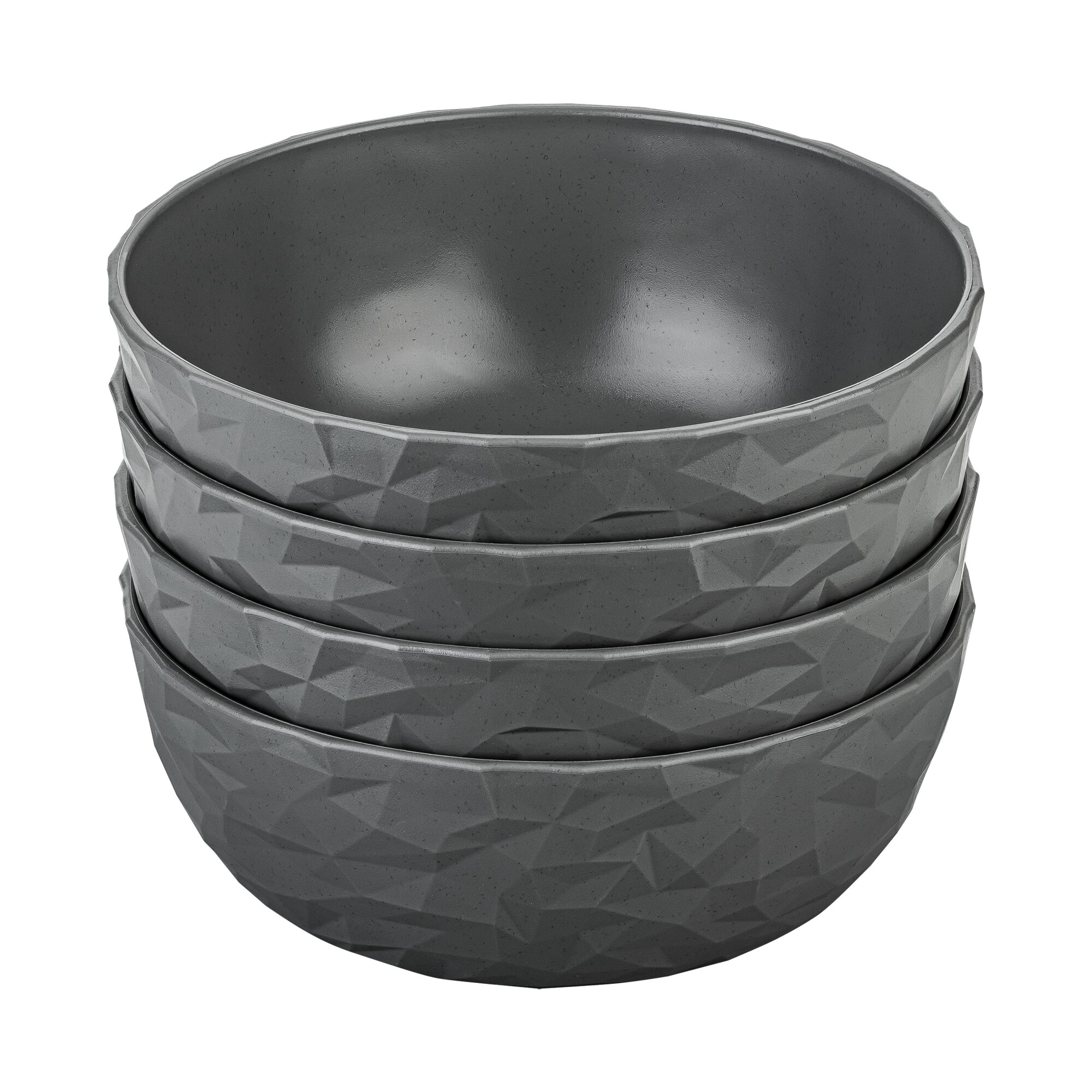 Koziol Schale CLUB BOWL, grau, 4er Set