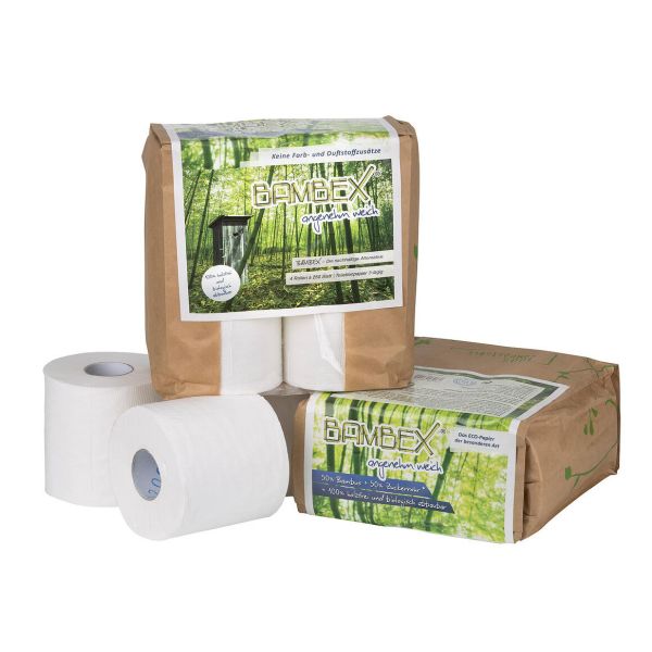 Bambex Toilettenpapier 4er