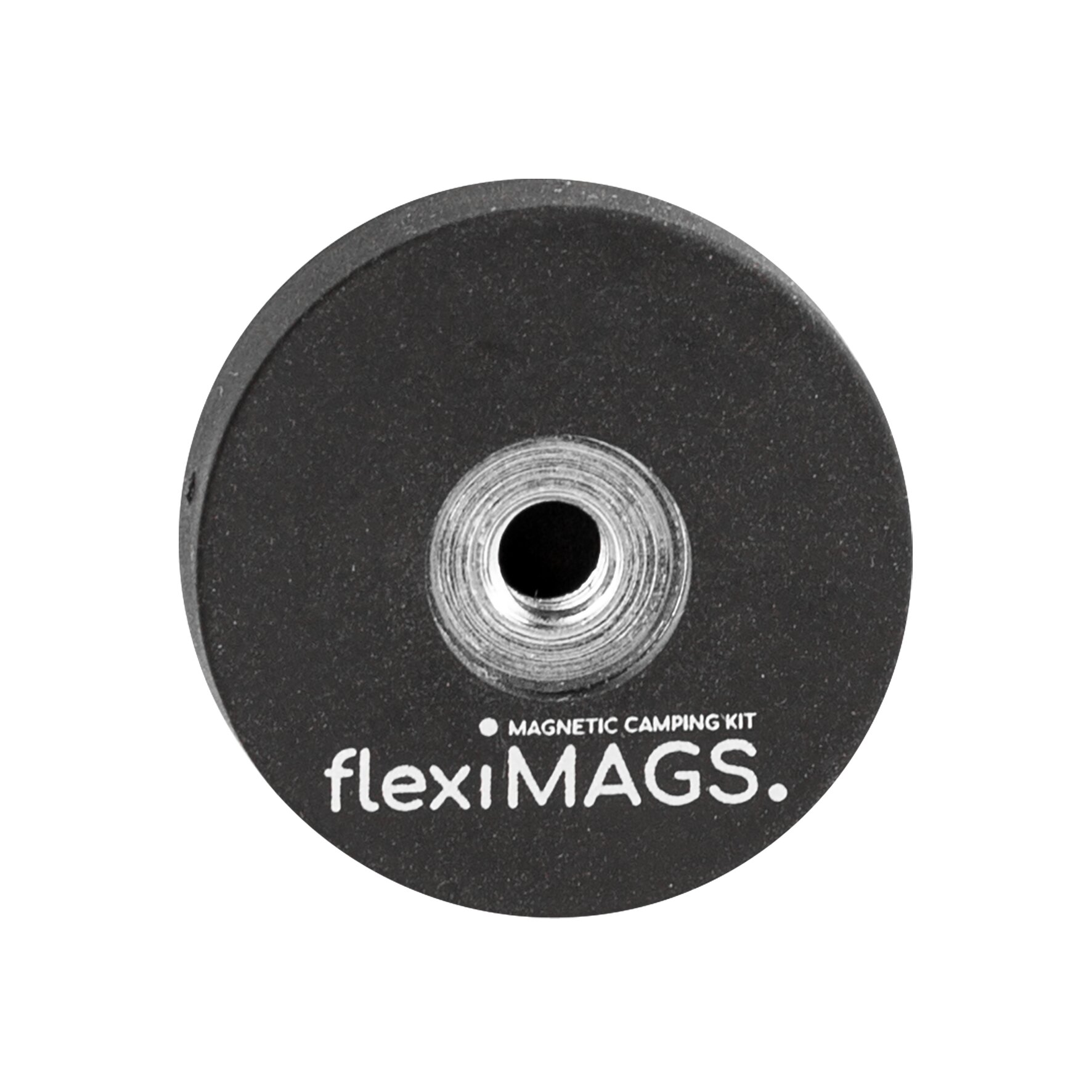 flexiMAGS Magnet rund flexiMAGS, schwarz, 22 mm, flexiMAG-22, 4er Set