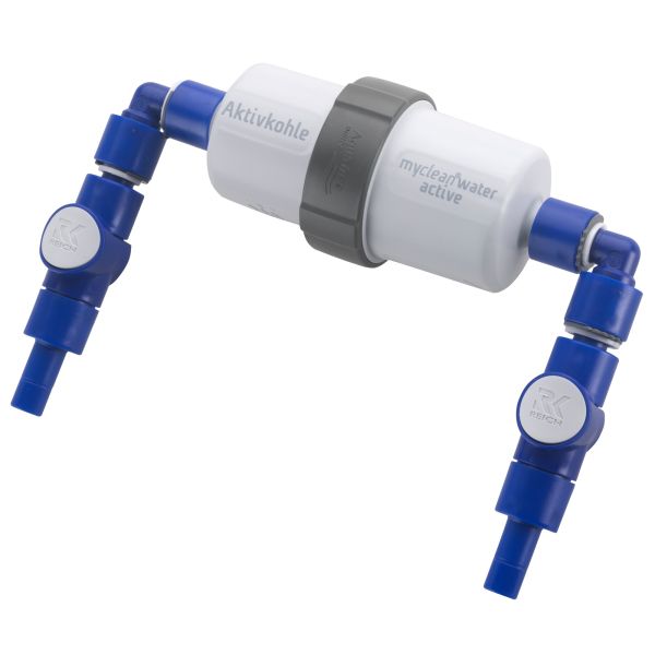 Reich Aktivkohlefilter Einbauset myclean®water active, UniQuick, beidseitig gewinkelt
