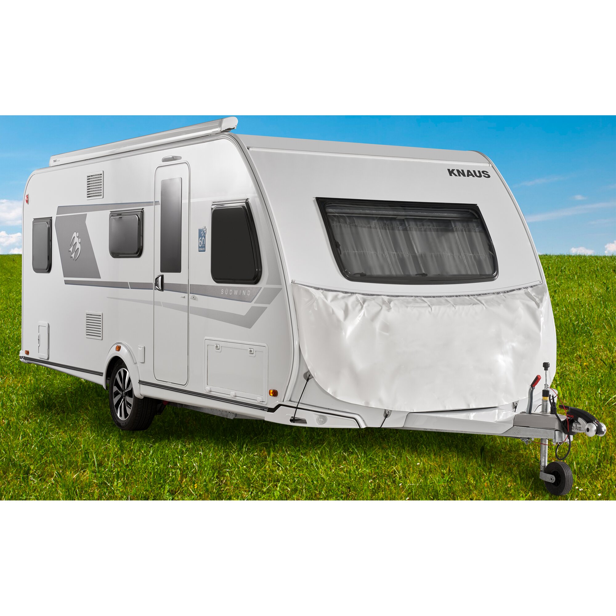 Hindermann Winter-Gasflaschenkastenabdeckung, 250 x 84 cm für Knaus Südwind /