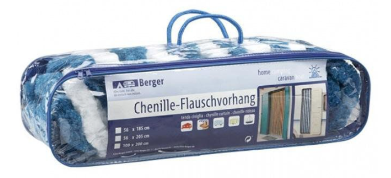 Berger Chenille-Flauschvorhang 56x185cm 