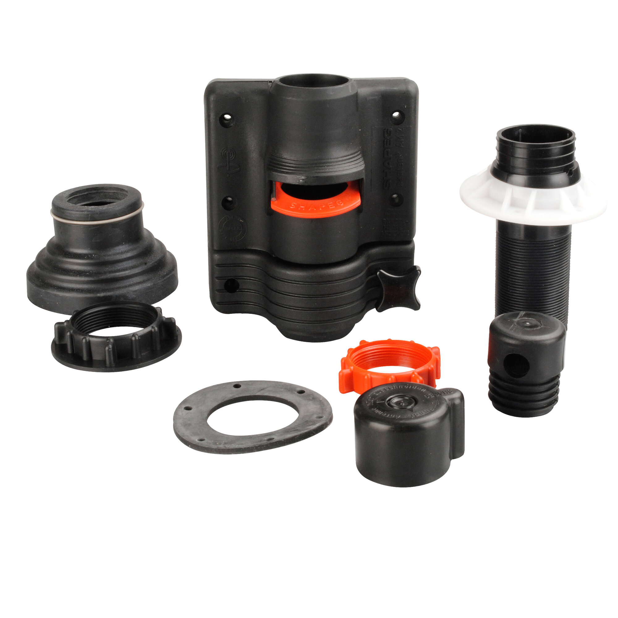 Shapeg Ersatzteil-Set für DUR-Aluminiummast HDM 135