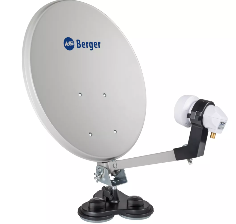 Berger Mobile Sat-Anlage Komplett-Set / Single LNB